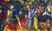 August Macke, Zoologischer Garten (I)